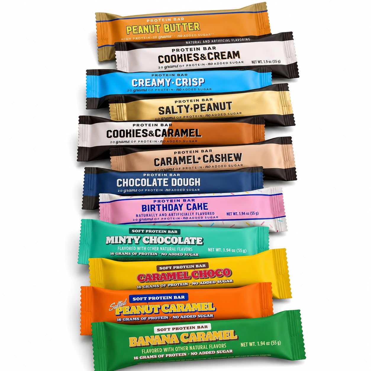 BarebelIs Protein Bar Variety Pack Sampler, Protein Snacks with 20g of High Protein (12 Pack)