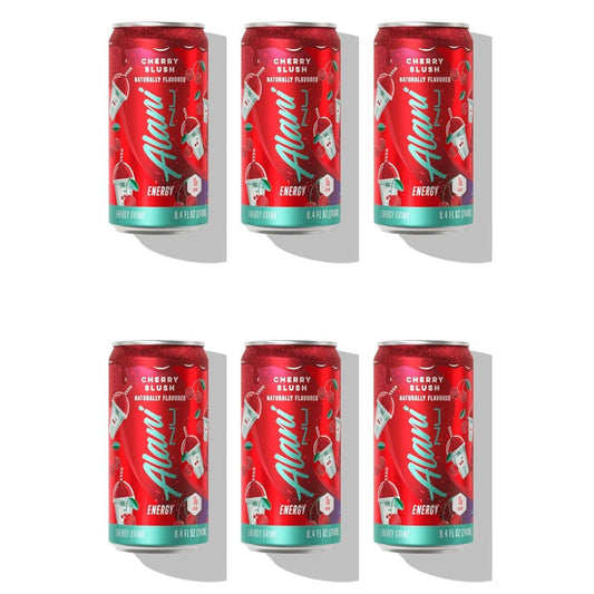 New Alani Sugar Free Energy Drink - Cherry Slush, Mini Cans 8.4 fl oz, (6 Pack)