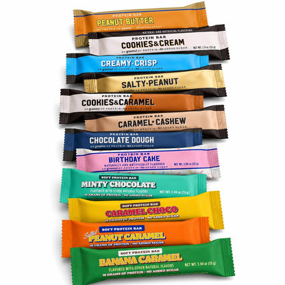 BarebelIs Protein Bar Variety Pack Sampler, Protein Snacks with 20g of High Protein (12 Pack)